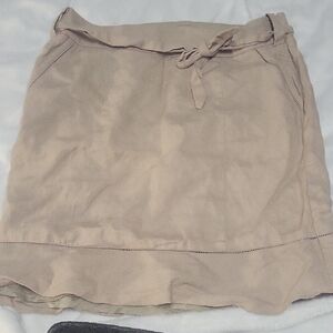 5/$20**Mexx Size 12 Light Brown Office Skirt